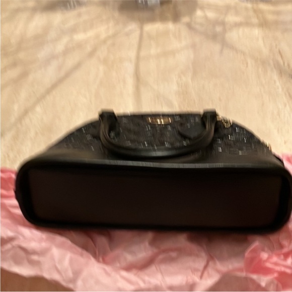 Coach Black embossed Leather Mini Bag - Picture 4 of 5